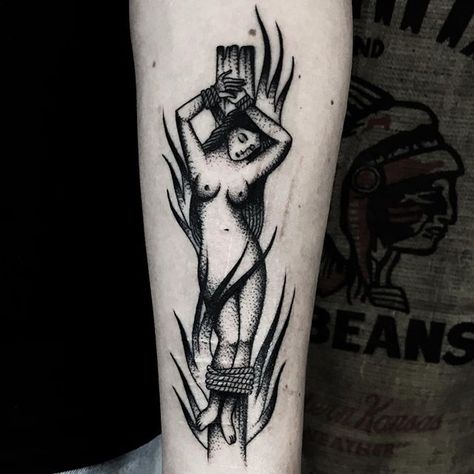 Burning Witch, Witch Burning, Feminism Tattoo, Witch Tattoo, Human Canvas, R Tattoo, Tattoo Cover-up, Occult Art, Dark Tattoo