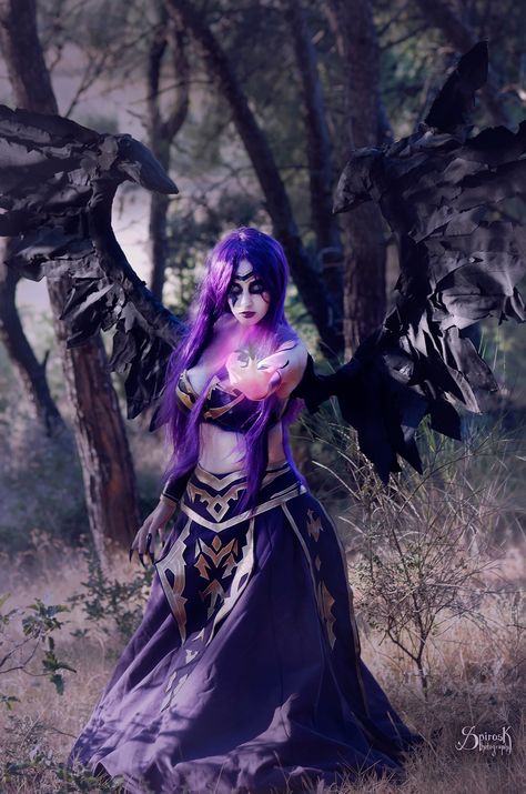 Morgana Cosplay Classic skin League of Legends Photo by SpirosK photography League Of Legends Morgana, Morgana Lol, Morgana Cosplay, Morgana League Of Legends, League Of Legends Cosplay, Cosplay League Of Legends, League Of Legends Characters, Warrior Girl, Beautiful Dark Art