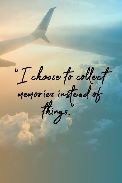 Best Inspirational Quotes For Travel Lovers #TravelInspires #AdventureGoals #WanderlustDreams #InspirationEverywhere #TravelMagic Quotes Travel Memories, Collect Memories Not Things, Travel With Friends Quotes, Vacation Captions, Inspirational Travel Quotes, Wanderlust Quotes, Vacation Quotes, Best Travel Quotes, Travel Quotes Inspirational