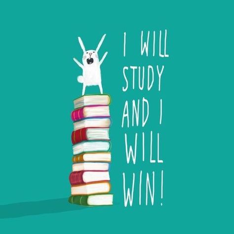 I WILL STUDY AND I WILL WIN ! I Will Win, Exam Motivation, Study Quotes, Finals Week, Study Motivation Quotes, Study Hard, Study Time, School Motivation, Study Inspiration