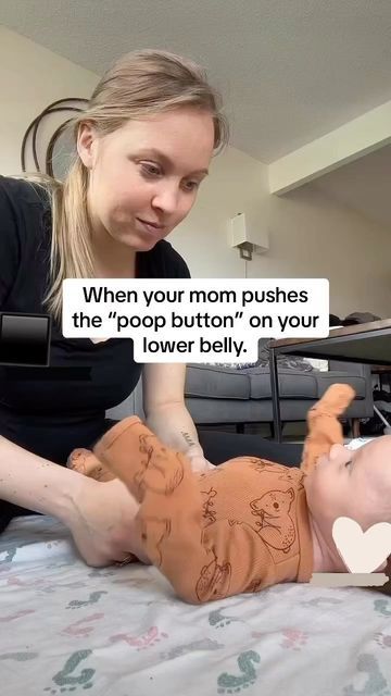 MomsBeyond.com on Instagram: "Did you know that there’s a place on your lower belly that can stimulate a bowel movement? Find the pointy part of your hips and move your fingers in till they’re at the center of your lower belly. Hold this for 60 seconds, and then complete with a light belly massage. You can also find the point by measuring 3 fingers-width underneath your belly button, and you can also scoop the skin up in your lower belly rather than pressing on it. When you stimulate this Belly Massage, Parenting Hacks Baby, Care During Pregnancy, Newborn Hacks, Parenting Book, Bowel Movement, New Parent Advice, Baby Advice, Baby Belly