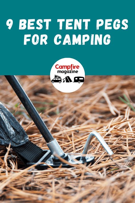 9 Best Tent Pegs For Camping Best Tent, Camp Read, Tent Pegs, Cool Tents, Spiral Design, A Nightmare, Under Pressure, Carry On Bag, Good Grips