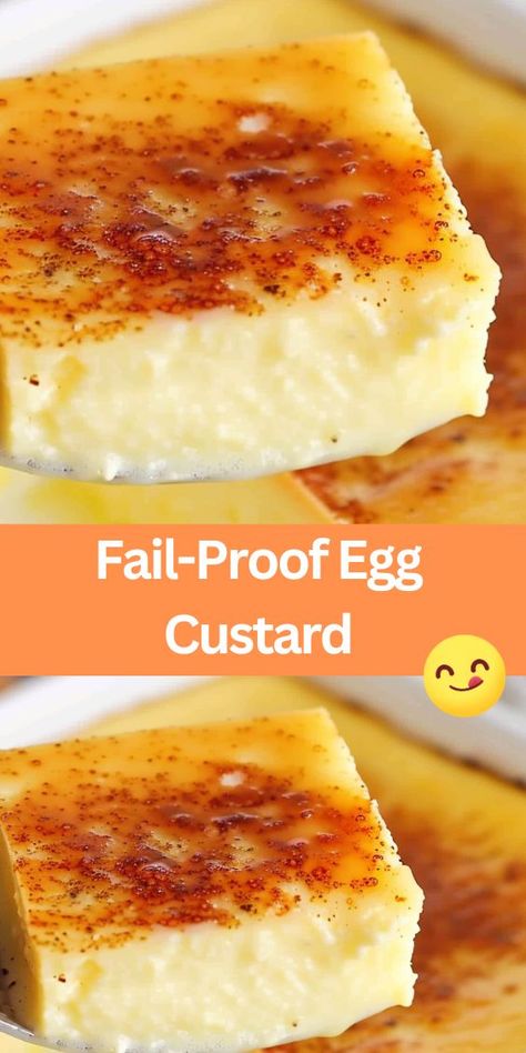 Experience the perfect blend of creamy and silky with this fail-proof egg custard recipe. Made with simple ingredients like eggs, milk, and vanilla, t... 12 Tomatoes Fail-proof Egg Custard, Egg Milk Recipe, Baked Custard Recipe Simple, Fail Proof Egg Custard 12 Tomatoes, Amish Custard Recipe, Amish Egg Custard, Easy Custard Recipe Simple, Crustless Egg Custard Pie Recipe, Egg Custard Recipe Easy