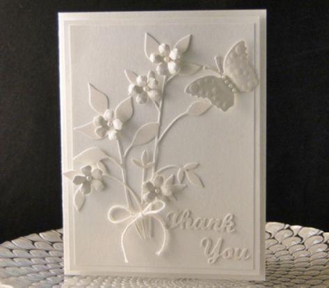 Monochrome Case Monochrome Cards Handmade, White Cards Handmade, Monochrome Cards, Joy Craft, Memory Box Cards, White Cards, Flowers Paper, Spellbinders Cards, Once A Month