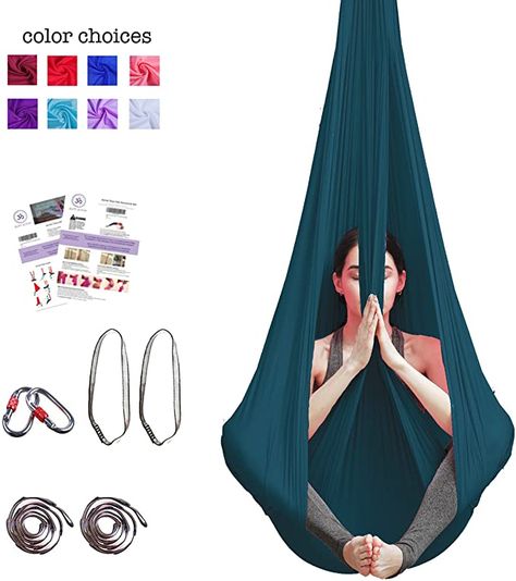 Yoga Starter, Pose Guide, Silk Yoga, Yoga Trapeze, Aerial Yoga Hammock, Aerial Yoga Poses, Sensory Swing, Yoga Inversions, Aerial Silk