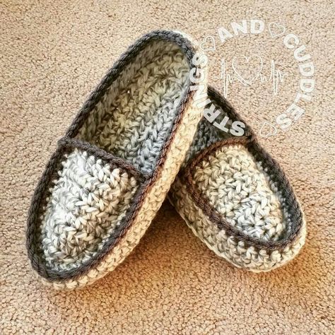 Loafer Slippers Crochet Loafers, Loafer Style, Loafer Slippers, Knitted Wit, Crochet Shoes, Crochet Slippers, Slipper Shoes, Flat Espadrille, Loafers For Women