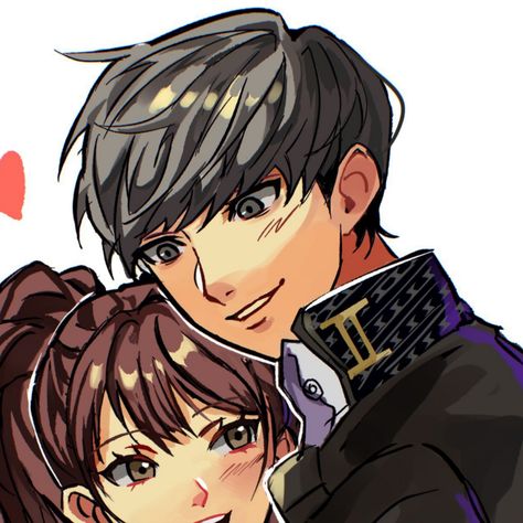 Yu Narukami X Rise Kujikawa, Persona 4 Matching Pfp, Persona 4 Matching Icons, Yu X Rise, Yu Narukami Icon, Persona 5 Matching, Narukami Yu, Yosuke Hanamura, Rise Kujikawa