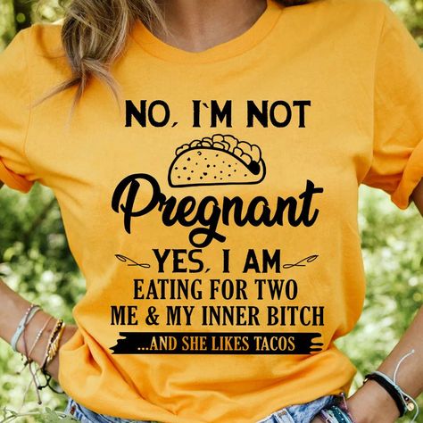 No I'm Not Pregnant ShirtFunny QuoteSarcastic Saying ShirtFunnyAF ShirtT-Shirt Funny Tees With Funny Sarcastic And Humor Inspirational Sayings Quotes Get more funny shirtstank topmugs,casestote bags at funnyaf.co shirt funnyquotes Joking trendingshirt sarcasticsaying Cricut Funny Shirt Ideas, Pregnant Shirts, Funny T Shirts Humor, Clothes With Quotes, Quote Sarcastic, Funny Birthday Shirt, Pregnant Shirt, Sarcastic Clothing, Funny Tshirt Quotes