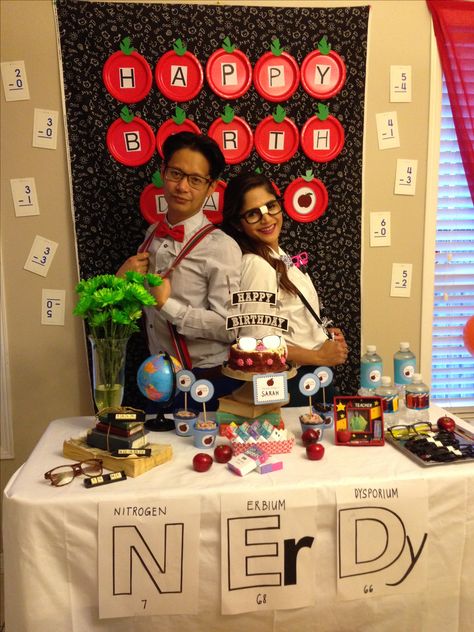 Charcuterie Workshop, Nerd Birthday, Nerd Party, Geek Party, Nerd Geek, Birthday Party Ideas, Theme Party, Party Themes, Birthday Parties