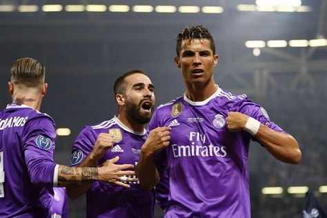 Uefa CL final 2017 Juventus - Real Madrid 1-4 Ronaldo Madrid, Real Madrid Win, Camisa Real Madrid, Ucl Final, Ronaldo Pictures, Cr7 Wallpapers, Fly Emirates, Ronaldo Real Madrid, Ronaldo Real