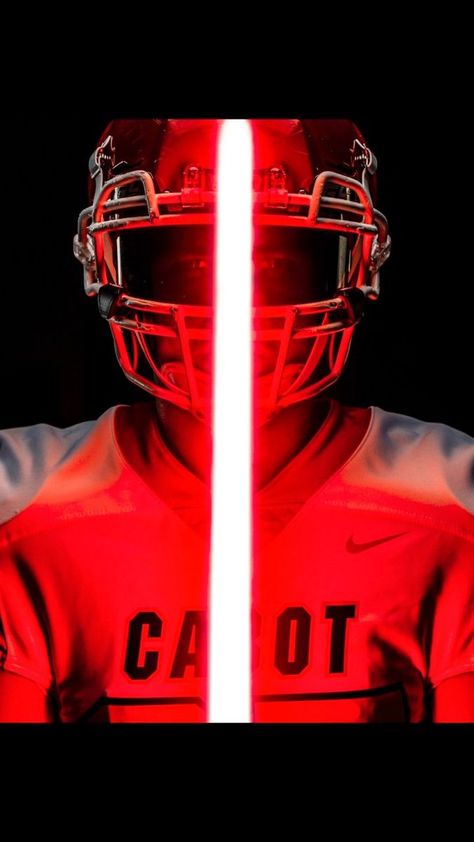 Team photos look a little different these days! One of our favorites to date! Loving the “dark side” looks! Cabot Football media day. #footballseason #footballplayer #footballmediaday #footballtime #footballphotographer #sportsphotographer #mediaday #leanocf #ocfportraits #nikon #westcottlighting | Rock Town Media | AWOLNATION · Sail Football Media Day, Football Poses, Fall Sports, Media Day, T Lights, Football Pictures, Team Photos, Sports Photos, The Dark Side