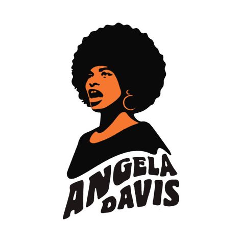 Check out this awesome 'Angela+Davis' design on @TeePublic! Angela Davis Tattoo, Angela Davis Poster, Angela Davis Black Panther, African Warrior Tattoos, Black Panthers Movement, Black Panther Tattoo, Black Power Art, Black Lives Matter Art, Power Art