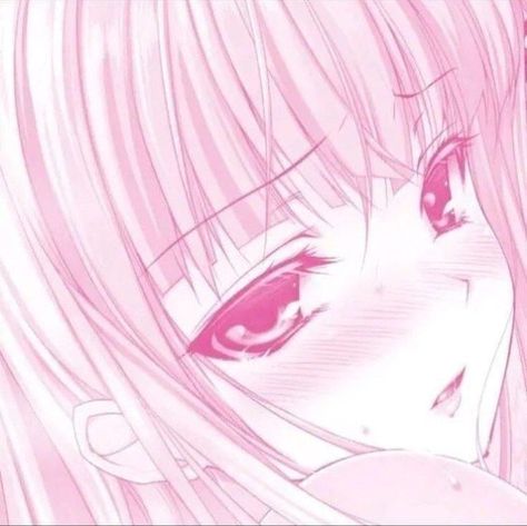 Pink Kawaii Pfp, Anime Text, Kawaii Pfp, Midnight Thoughts, Pink Anime, Pink Kawaii, Pink Icons, Pinturas Disney, Anime Profile