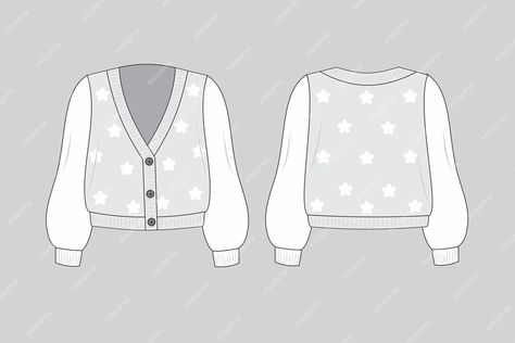 Premium Vector | Cardigan vector cardigan sweater fashion technical illustration clothes vector woman clothes Cardigan Illustration, Cardigan Drawing, Illustration Clothes, Technical Illustration, Woman Clothes, Vector Photo, Sweater Fashion, Premium Vector, Cardigan Sweater