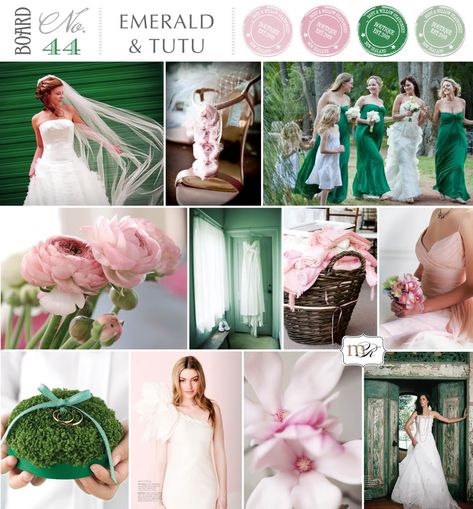 Color Palette Saturday: Panetone's Color Of The Year.... Emerald Green And Pink Wedding, Emerald And Pink Wedding, Emerald Green And Pink, Pink Wedding Color Scheme, Pink Green Wedding, Pink Wedding Colors, Pink Wedding Inspiration, Emerald Green Weddings, Green Inspiration