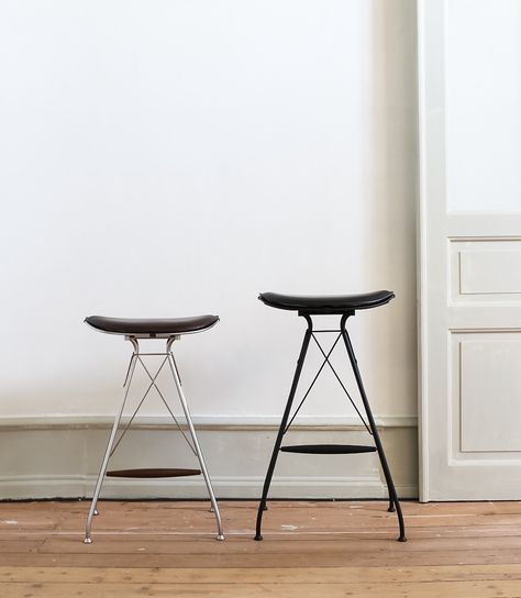 Wire Bar Stools low/high. By Overgaard & Dyrman. www.oandd.dk Wire Bar Stools, Welding Projects, Last Chance, Danish Design, Future House, Bar Stool, Home Made, Product Design, Stools