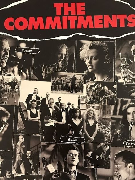 The Commitments / Alan Parker - 1991 The Commitments, Alan Parker, 90s Films, Main Character, Music Poster, Album Covers, Movie Tv, History, Film