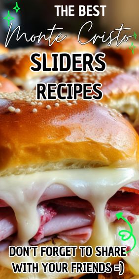 Easy Monte Cristo Sliders Recipe Monte Christo Sandwiches Recipe, Monte Cristo Sandwich Sliders, Monte Cristo Sliders Hawaiian Rolls, Montecristo Sliders, Bbq Sandwich Recipe, Monte Cristo Sliders, Monte Cristo Sandwich Recipe, Sweet Hawaiian Rolls, Sliders Recipes