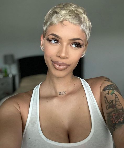 super pretty ash blonde pixie on @_gorgeousash 🤍 . . speaking of blonde; platinum pixie season is here… sign up for our FREE platinum… | Instagram Pixie Blonde Hair With Dark Roots, Platinum Ash Blonde Hair, Pixie Blonde Hair, Ash Blonde Pixie, Blonde Hair With Dark Roots, Pixie Blonde, Hair With Dark Roots, Blonde Platinum, Platinum Pixie