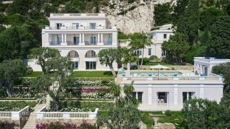 Luxury Belle Epoque Property | Beauchamp Estates Classical Facade, Classic Architecture, Terrace Garden, Pool Patio, French Riviera, Terrace House, Maine House, Luxury Apartments, Pool House