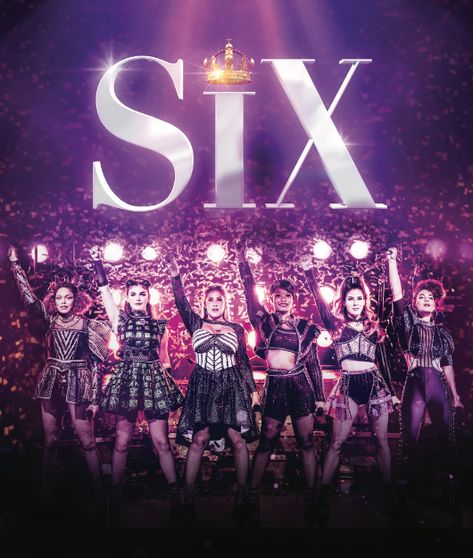 Six Wallpaper Musical, Six The Musical Poster, 6 The Musical, 6 Wives Of Henry Viii, Six The Musical Aesthetic, Six The Musical Wallpaper, Musicals Posters, Broadway Musicals Posters, Musical Theatre Humor