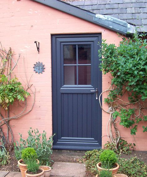 Upvc Back Door Ideas, Upvc Back Door, Stable Doors, Upvc Door, Traditional Front Doors, Aluminium Kitchen, Side Extension, Cottage Door, Contemporary Doors