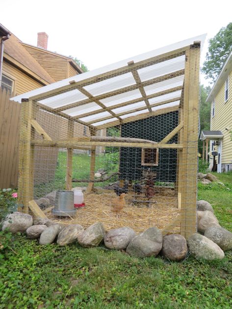 Chicken Coop Backyard, Reban Ayam, Cute Chicken Coops, Easy Chicken Coop, Chicken Pen, Backyard Chicken Coop Plans, Diy Chicken Coop Plans, Chicken Coop Run, Backyard Chicken Farming