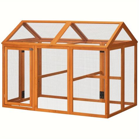 Faster shipping. Better service Chicken Enclosure, Large Chicken Coop, Chicken Items, Wooden Chicken, Chicken Pen, Backyard Farm, Poultry Cage, Chicken Coop Run, Chicken Cages