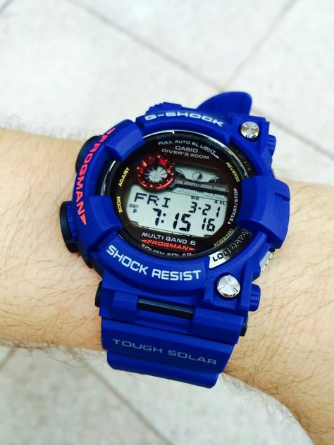 Casio G Shock Frogman, G Shock Frogman, Military Watches, Casio G Shock, Gshock Watch, G Shock, Casio Watch, Digital Watch, Watch Brands