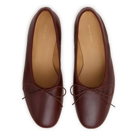 MANSUR GAVRIEL - Dream Ballerina - Cabernet Mansur Gavriel, Ballerina Flats, Ballet Flat, Chanel Ballet Flats, Ballerinas, Character Shoes, Ballet Flats, Dance Shoes, Ballet