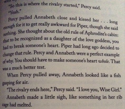 Percabeth is my heart and soul. :') Percabeth Moments, Percabeth Quotes, Book Extracts, Percy And Annabeth, Wise Girl, Percy Jackson Quotes, Percy Jackson Memes, Book Annotation, Percy Jackson Art