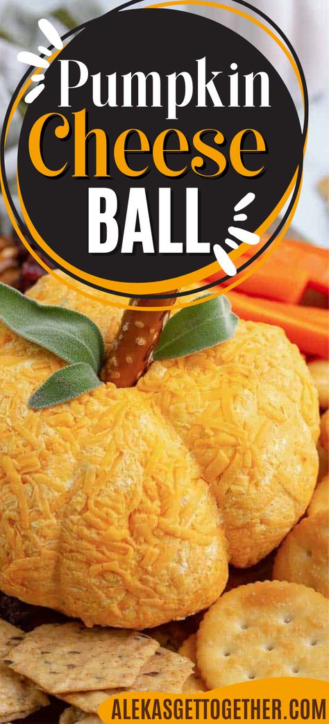 Cheese Ball Halloween, Pumpkin Shaped Cheese Ball, Pumpkin Cheese Ball Recipe, Shaped Cheese Ball, Real Pumpkin Puree, Sausage Flatbread, Pumpkin Cheese Ball, October Recipes, Fall Charcuterie Board