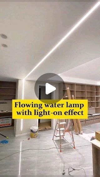 Alead Home Lightings on Instagram: "Flowing water lamp with light-on effect.#foryou #ledstriplights #lampfactory #ledstrips #lightingfactorys #lights #yeechop #led #ledlights #lighting #renovation #installation #interiordesign #runninglights #stairs #sensor #tracklighting #home #aleadhome #aleadlighting" Water Lamp Light, Water Lamp, Closet Build, Ad Home, Electrical Projects, Flowing Water, Sensor Light, Led Stripes, Samar