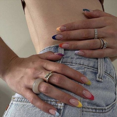 Coachella Nails Ideas, Nails And Rings, Coachella Nails, Nails Art Designs, Hello Nails, Hippie Nails, Minimal Nails, Trendy Nail Art, Acrylic Nails Coffin Short