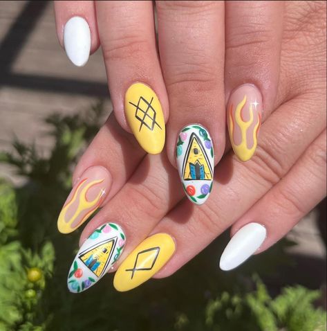 Midsommar Nails, Moomin Nails, Nails Inspo, Nail Arts, Nails Ideas, Nails Nails, Nail Ideas, Nail Inspo, Nail Designs