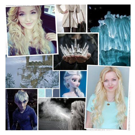 "Marie - Daughter Of Elsa & Jack Frost (OC)" by rainbowbaconcupcake ❤ liked on Polyvore featuring art Female Jack Frost, Elsa Jack Frost, Elsa Jack, Descendants Oc, Ever After High, Jack Frost, Descendants, Wolves, Ever After