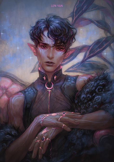 ArtStation - audience, Magdalena Pagowska Male Fairy, Elf Boy, Male Elf, Elf Characters, Elf Art, Dungeons And Dragons Characters, Dnd Art, Pinturas Disney, Character Design Male