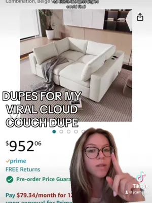 Replying to @Brynn Hurley Answering my most asked questions about my c... | modular sofa | TikTok Cloud Couch, Modular Couch, Most Asked Questions, About Me Questions, Modular Sofa, Amazon Tiktok, Room Furniture, Living Room Furniture, Couch