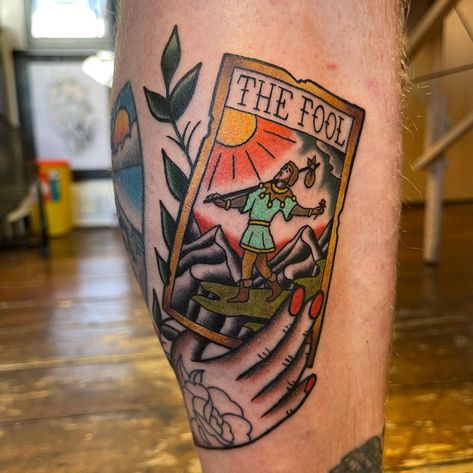 Tarot Tattoo Ideas, Tarot Tattoo, Fortune Teller, Tarot Card, Traditional Tattoo, Tarot Cards, The Fool, Tattoo Ideas, Instagram Profile