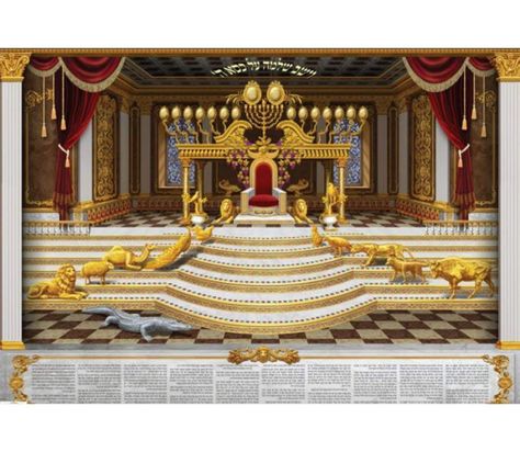 King Solomons Throne Poster Fantasy Interior, Dolls Miniature, Ancient Persian Art, King On Throne, Simchat Torah, Buckingham Palace London, Castle Interior, Royal Throne, Episode Backgrounds