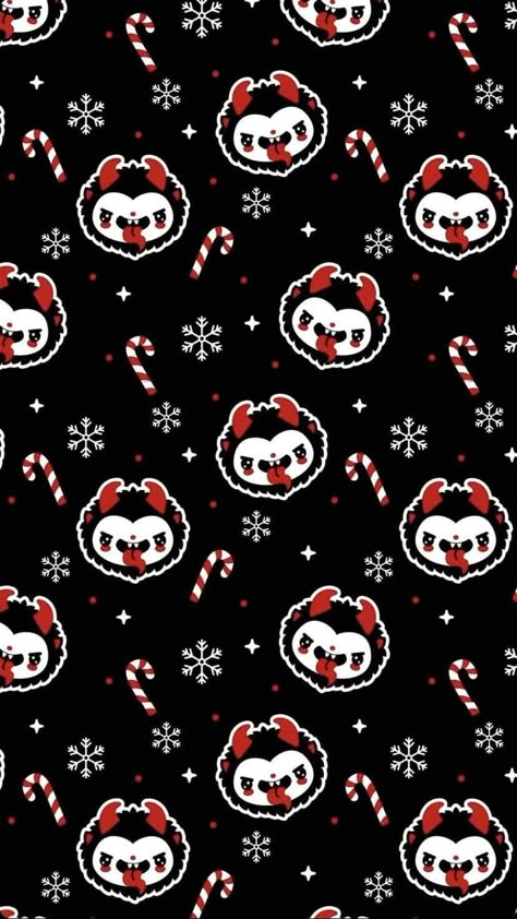 Creepy Christmas Wallpaper, Black Halloween Wallpaper, Phone Wallpaper Winter, Spooky Christmas, Wallpaper Winter, Creepy Christmas, Xmas Wallpaper, Black Halloween, Halloween Wallpaper