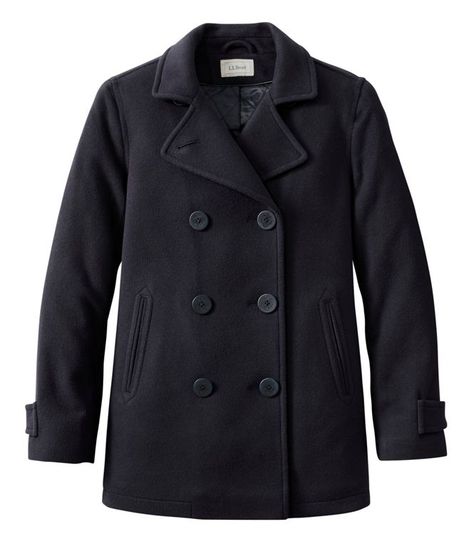 Women's Casual Jackets | Outerwear at L.L.Bean Peacoat Womens, Womens Utility Jacket, Womens Jackets Casual, Wool Coat Women, Jean Jacket Women, Built To Last, Casual Jackets, Pea Coat, L L Bean