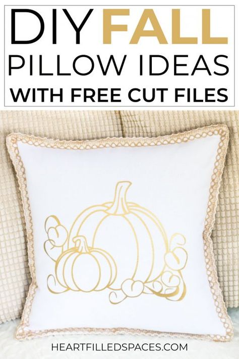 Fall Pillow, Diy Furniture Redo, Pillow Ideas, Fall Throw Pillows, Fall Pillow Cover, Diy Arrangements, Fall Craft, Fall Inspiration, Fall Pillows