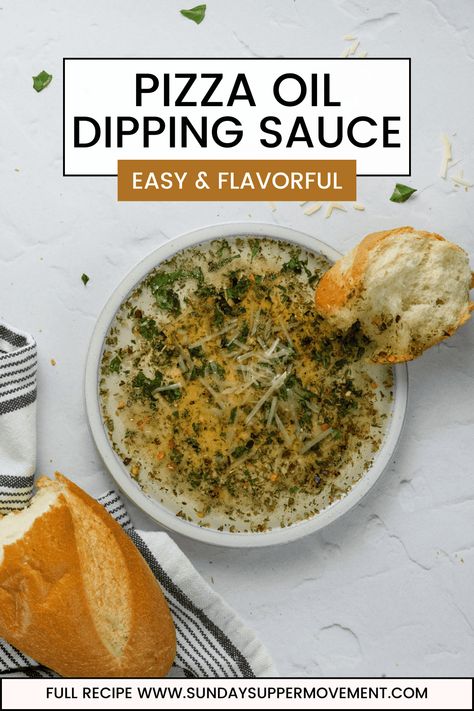 Make any meal unforgettable with my Bread Dipping Oil! Use it as an oil dip for bread and pizza, or drizzle it over salads, veggies, and sandwiches. Pizza Drizzle Sauce, Italian Dipping Oil, Oil Dip For Bread, Dipping Oil For Bread, Pizza Oil, Dip For Bread, Oil Bread Dip, Crust Bread, Bread Dipping Oil Recipe