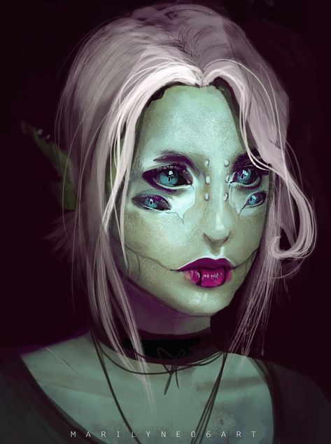 Cultura Punk, Alien Character, Alien Girl, Alien Concept, Alien Design, Alien Races, Alien Concept Art, Monster Concept Art, Alien Creatures