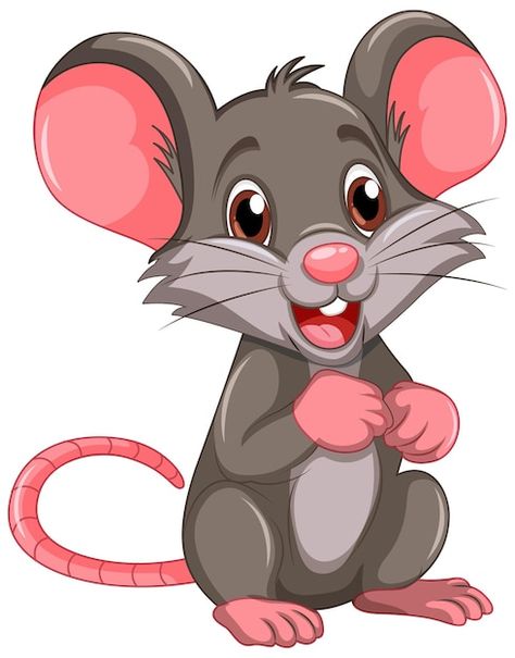 Free vector cute mouse cartoon character | Free Vector #Freepik #freevector #mouse-cartoon #cartoon-rat #cartoon-svg #cartoon-drawing Rat Cartoon, Mouse Cartoon Character, Rat Character, Rat Drawing, Cartoon Rat, Holiday Homework, Mouse Cartoon, Cartoon Svg, Kids Background