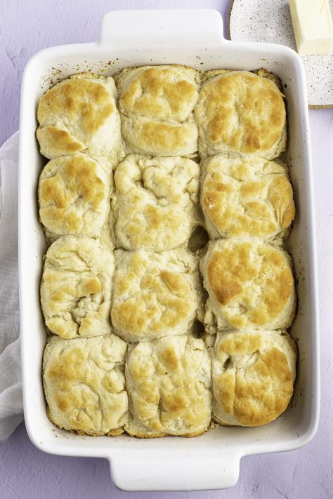 These 7-Up biscuits are easy to make from scratch, and they come out fluffy and buttery every time! Learn the recipe and get tips for making the best biscuits. Fluffy Biscuits Homemade, 7 Up Biscuits, Best Biscuit Recipe, Best Biscuits, Easy Biscuit Recipe, Fluffy Biscuits, Make From Scratch, Vegetarian Bake, Breads & Buns