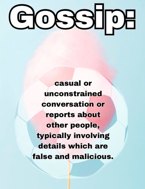 #freetoedit #gossip #definitions #dictionary #meanings gossip means casual or unconstrained conversation or reports about other people, typically involving details which are not confirmed as true. Gossip Definition, Definition Of Gossip, Bible Project, Language Art, Video Editing Apps, Life Lesson, Faith Prayer, Lesson Quotes, Life Lesson Quotes