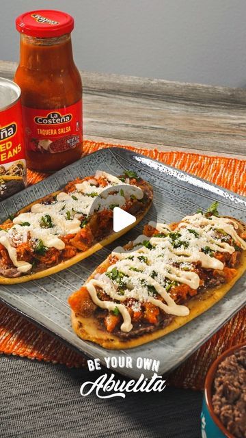 La Costeña’s Mexico Rico on Instagram: "Try these Huaraches de Chicharrón! ✨ Embrace the essence of authentic Mexican cuisine and Be Your Own Abuelita in the kitchen. Each bite is a journey through cherished flavors and the warmth of family.🥰 

Subscribe now to join our familia and receive a free cookbook with 10 time-honored recipes! 

👉Recipe link in bio: Our Culinary Corner👵

#BeYourOwnAbuelita #CookingMemories" Hispanic Recipes, Hispanic Food, Authentic Mexican, The Kitchen, Link In Bio, Essence, 10 Things, Instagram, Mexico