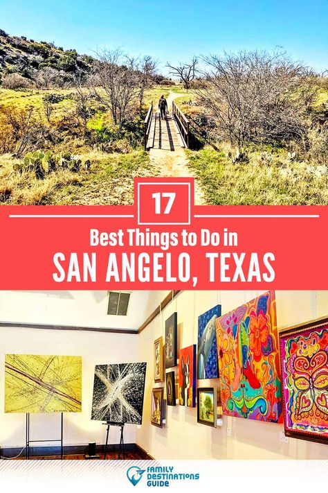 17 Best Things to Do in San Angelo, TX — Top Activities & Places to Go! Texas Travel Guide, San Angelo Texas, Things To Do In Texas, Texas Things, Usa Bucket List, Travel Texas, San Angelo, Romantic Things To Do, Cool Things To Do